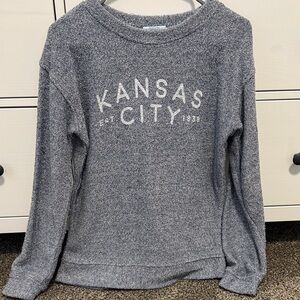 Boxercraft Gray Kansas City Women's Sweater